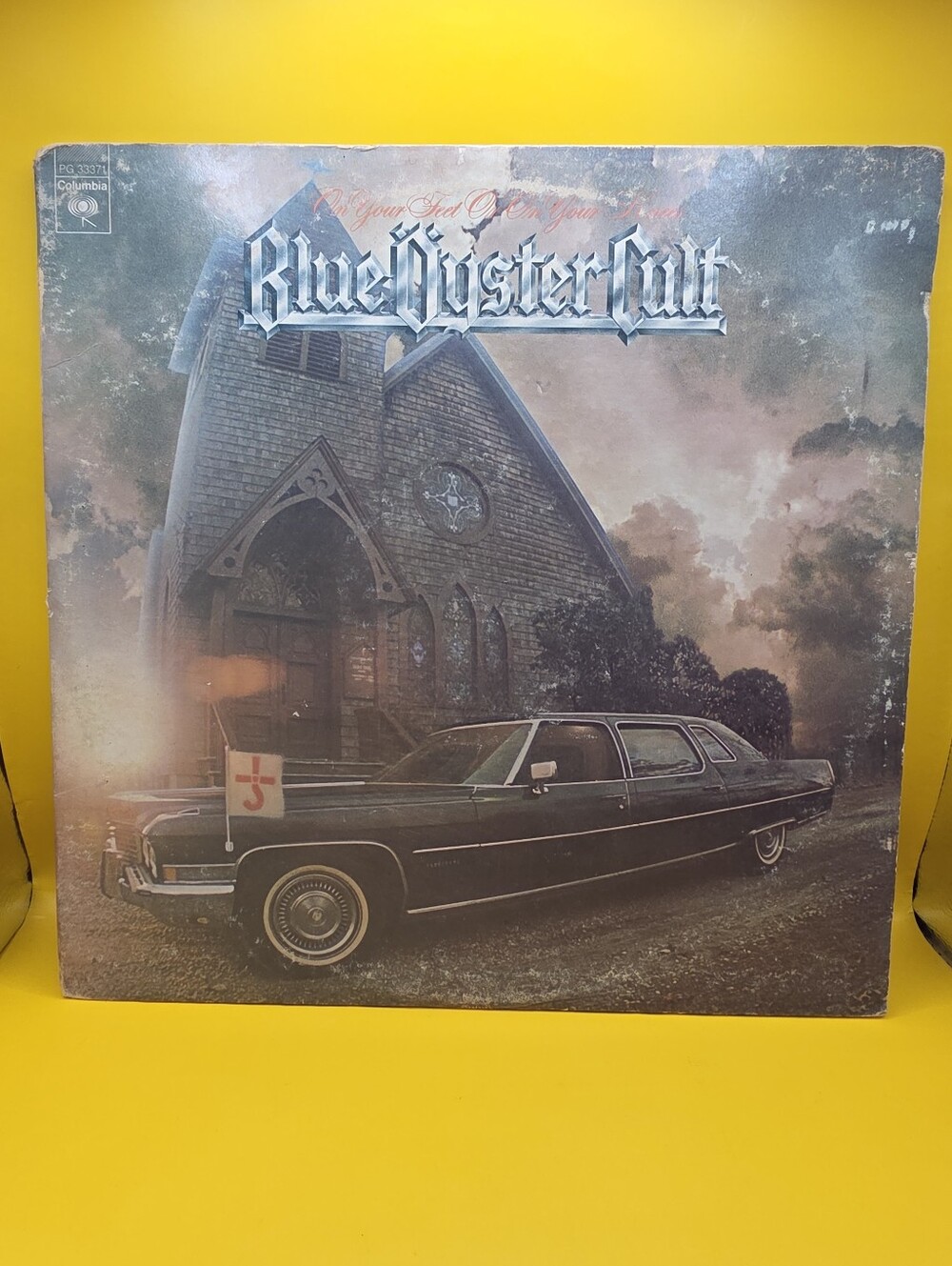 Blue Oyster Cult On Your Feet Or On Your Knees LP Record 1975 Classic Rock
